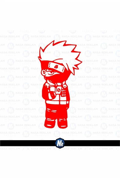 Ftmoto  Nasa Reklam 20x10 Cm Kakashi Hatake Naruto Oto Sticker Araba Cam Sticker