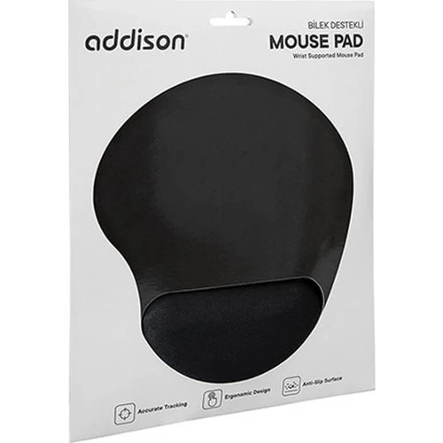Addison 300521 Siyah Bilek Destekli Mouse Pad - Resim 3