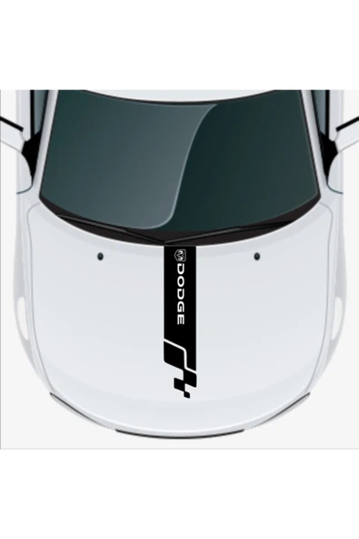 Ftmoto  Dodge Ram Ön Kaput Oto Sticker Uyumlu