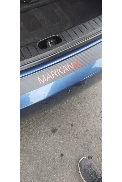 Ftmoto  Volvo 740 Bağaj ve Kapı Eşiği Karbon Sticker (SET) - 4