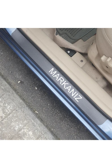 Ftmoto  HG Volvo S70 Bağaj ve Kapı Eşiği Karbon Sticker (5Lİ SET)