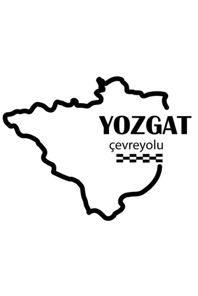 Ftmoto  Yozgat Çevreyolu Sticker 12*9 Cm