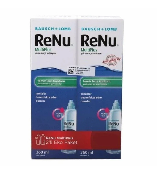 Renu Multiplus Lens Solüsyonu 2 X 360 ml ürün görseli