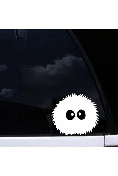 Ftmoto  Komik Karikatür Tasarım Oto özel yeni sticker Beyaz 15*13,5 Cm
