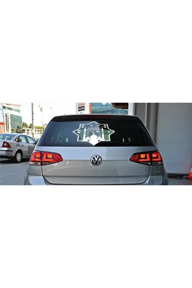 Ftmoto  Hoşgeldin Ya Şehri Ramazan Oto Cam özel yeni sticker 40*40 Cm