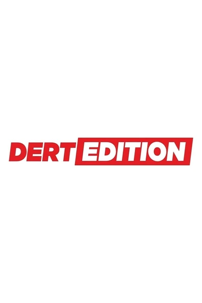 Ftmoto  Dert Edition Oto Cam Özel Yeni Tasarım sticker 25*4 Cm