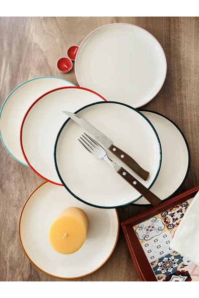 Art In Colours 6 Parça 20 Cm Pasta Seti - 2