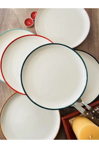 Art In Colours 6 Parça 20 Cm Pasta Seti