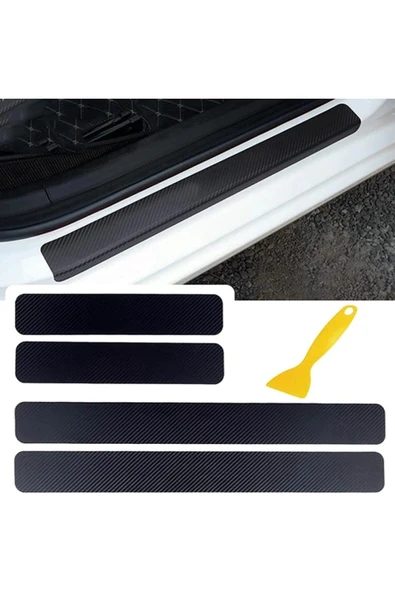 Ftmoto  Subaru Xv için özel oto kapı eşikleri Sticker Karbon Ürün 4 Adet Ft