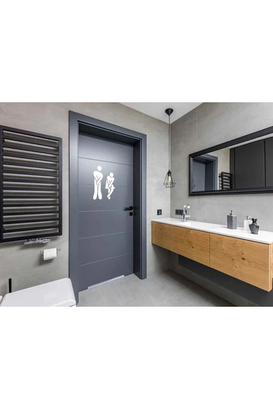 Ftmoto  Ev Kapı Sticker-banyo Sticker-ev Duvar Dekorrasyon