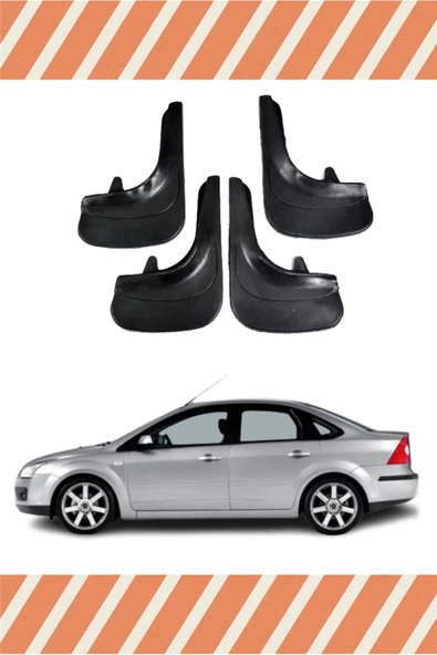 Ftmoto  Ford Focus 2 4'lütozluk Çamurluk Paçalık