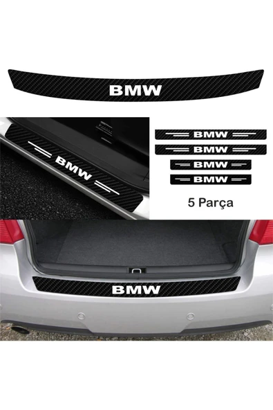 Ftmoto  Bmw X4 Bağaj Ve Kapı Eşiği Karbon Sticker (set)