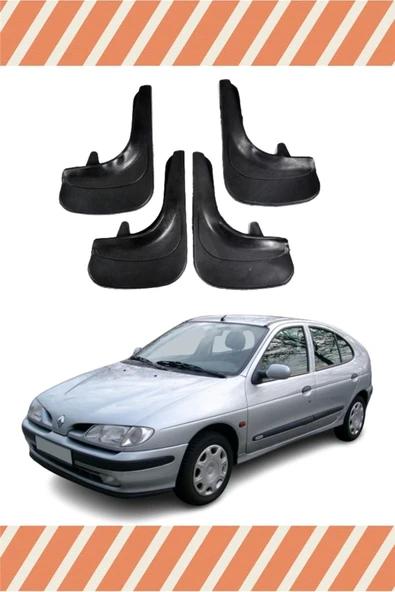 Ftmoto  Renault Megane 1 4'lü Tozluk Çamurluk Paçalık