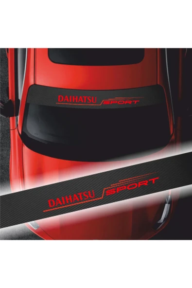 Ftmoto  Daihatsu Cuore Uygun Oto Ön Cam Sticker Miss Shop