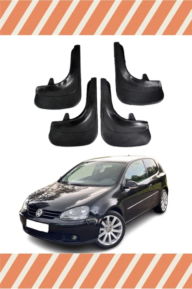 Ftmoto  Volswagen Golf 5 4'lü Tozluk Çamurluk Paçalık