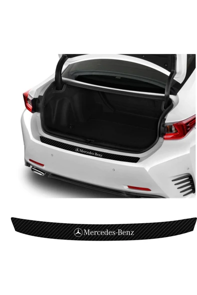 Ftmoto  Özel Tasarım Mercedes Eqc Arka Tampon Bagaj Koruyucu Sticker