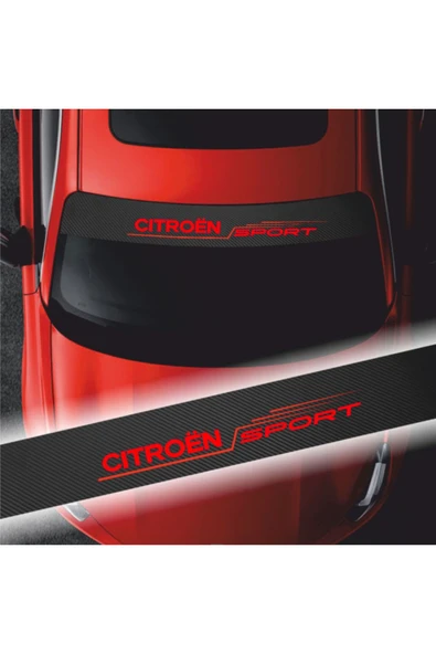 Ftmoto  Citroen Ax Ön Cam Oto Sticker