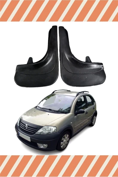 Ftmoto  Citroen C3 2002-2010 2'li Tozluk Çamurluk Paçalık