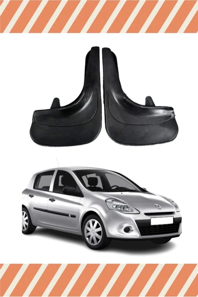Ftmoto  Renault Clio 3 2'li Tozluk Çamurluk Paçalık