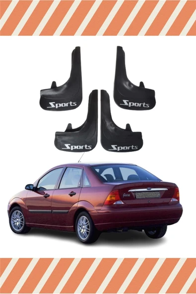 Ftmoto  Ford Focus 1 Sd 1998-2004 Sports Yazılı 4'lütozluk Çamurluk Paçalık