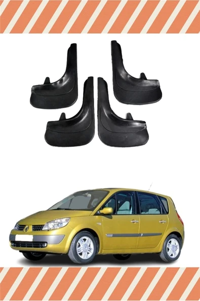 Ftmoto  Renault Scenic Tüm Kasalar 4'lü Tozluk Çamurluk Paçalık