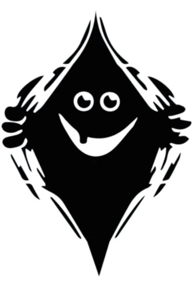 Ftmoto  Kaçan Hayalet Sticker 10 X 13 Cm