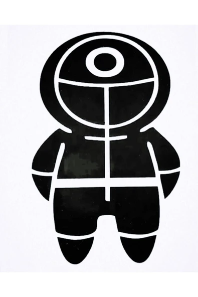 Ftmoto  Byr002 Squıd Game Oto Motor Laptop Duvar Folyo Sticker 40X60 Cm [Efsngrck]