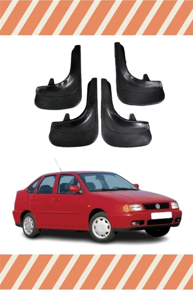 Ftmoto  Volswagen Polo Sd 1996-2001 4'lü Tozluk Çamurluk Paçalık