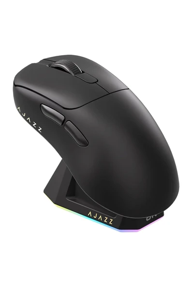 AJAZZ AJ179 PRO 3 Modlu 8000Hz 26.000 DPI Manyetik Şarj İstasyon PAW 3395 Optik Sensör Gaming Mouse