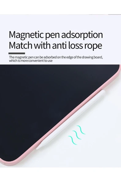 Yazı Tableti Xl Büyük Boy 21 Inç Lcd Çift Taraflı Eğitim Öğrenme Aracı Yazı Tahtası 46x30cm Xlb-21 - 3