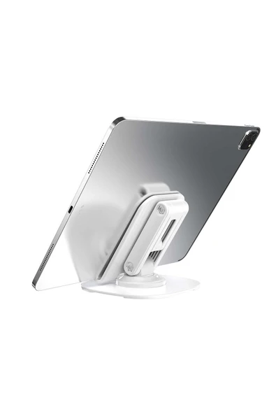 Katlanabilir Stant Business Model ABS + Silikon Materyal Tablet Akıllı Telefon Standı S118 - 5