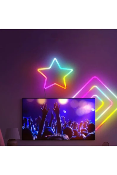 Uzaktan Kumandalı 5 Metre Led Işık Flexible Ev Dekorasyon Bahçe Dekorasyon Oda Işıklandırma MZ6200 - 5