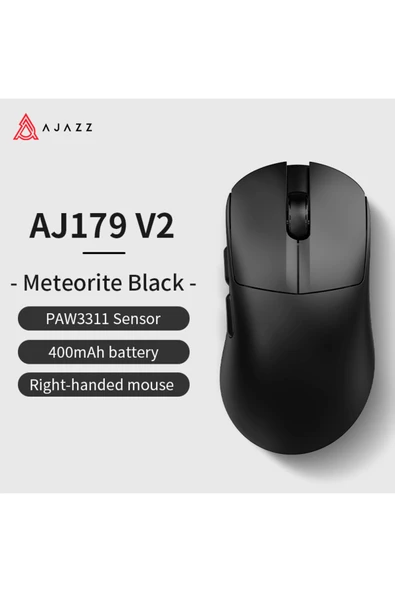 AJAZZ AJ179V2 3 Modlu 1000Hz 12.000 DPI Manyetik Şarj İstasyonlu PAW 3311 Optik Sensör Gaming Mouse - 5