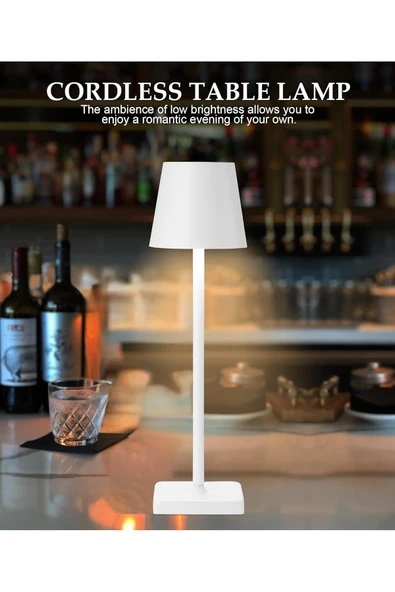 38cm Modern Masa Lambası Oturma Odası Başucu Lambası Restoran Bar Kitap Okuma Işığı LMP5 - 5