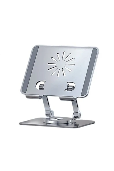 Kaliteli Tok Alüminyum Tablet Standı Yüksekliği Ayarlanabilir Stand 360 Derece Ayarlanabilir - 2