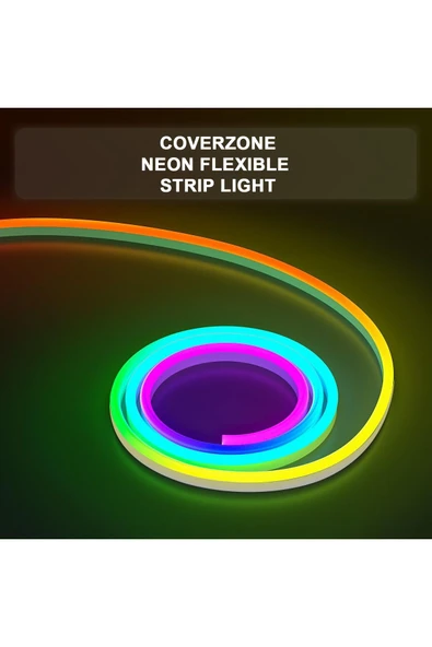 Uzaktan Kumandalı 5 Metre Led Işık Flexible Ev Dekorasyon Bahçe Dekorasyon Oda Işıklandırma MZ6200 - 6
