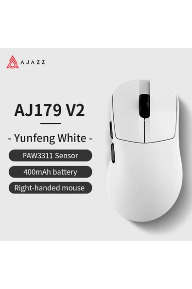 AJAZZ AJ179V2 3 Modlu 1000Hz 12.000 DPI Manyetik Şarj İstasyonlu PAW 3311 Optik Sensör Gaming Mouse - 7