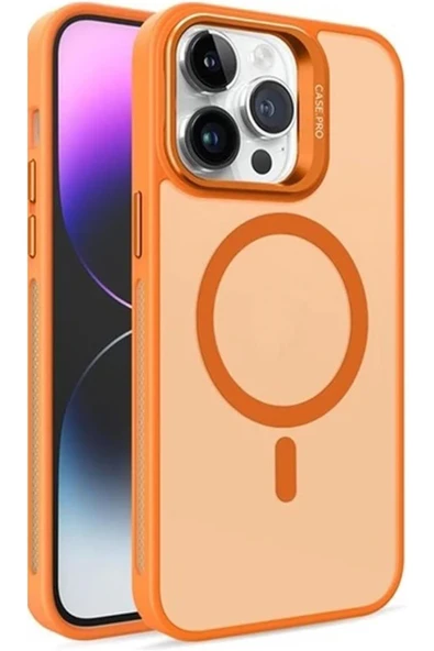 iPhone 16 Pro Max ile Uyumlu Kamera Lens Aparatlı Stand Olabilen Magsafe ile uyumlu  Magnetic ürün görseli