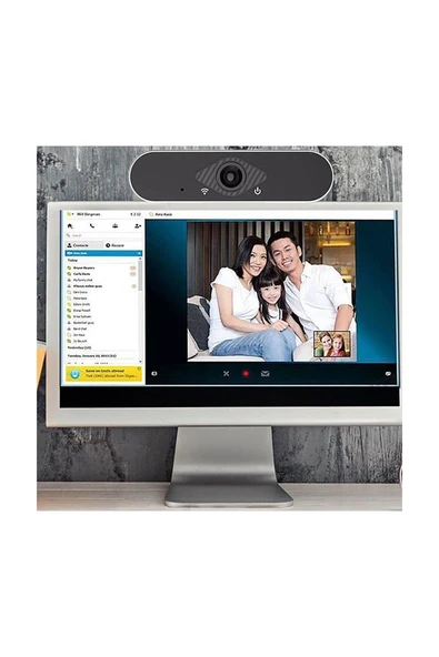 WebCam 1080p USB Kablolu Tak Çalıştır Kamera Görüntülü Yayın Kamerası HD Video Web Kamerası ZR808 - 4