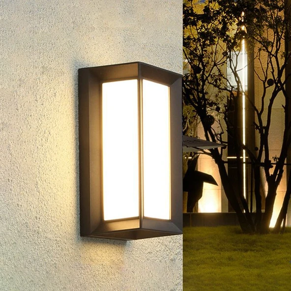 30 Watt Led Aplik, Elektrikle Çalışır, Günışığı Ledli 3200 Kelvin Modern İç ve Dış Mekan Led Aplik,