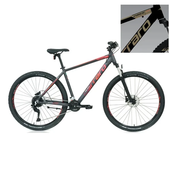 CARRARO FORCE 970C 29 JANT  520H 18-V HD MAT SIYAH-ALTIN BAKIR-KIRMIZI