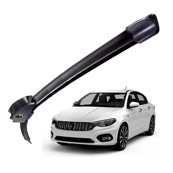 Mega Oto Market RBW Otomobil Sileceği Muz Silecek Takımı 26/16 inch 65/40 cm Citroen Berlingo - Fiat Egea ile uyumlu