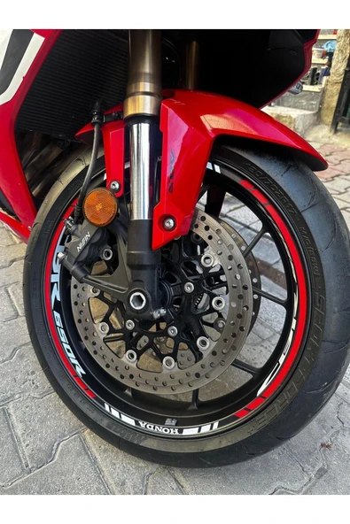 Ftmoto  Honda Cbr 650r Jant Içi Yazı&jant Şerit Sticker Model - 2