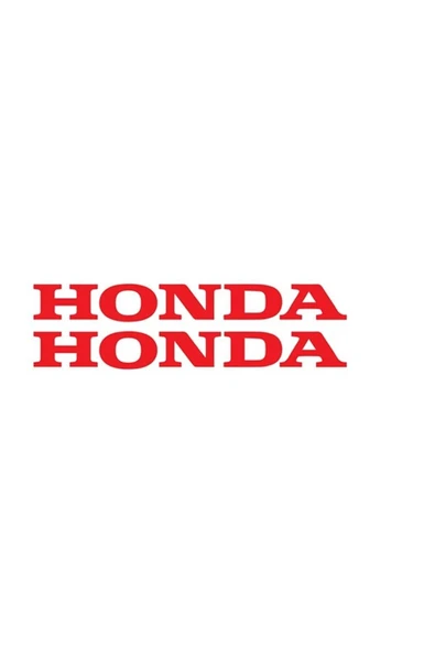 Ftmoto  20 cm Honda Yazılı Mini Sticker Etiket Modeli