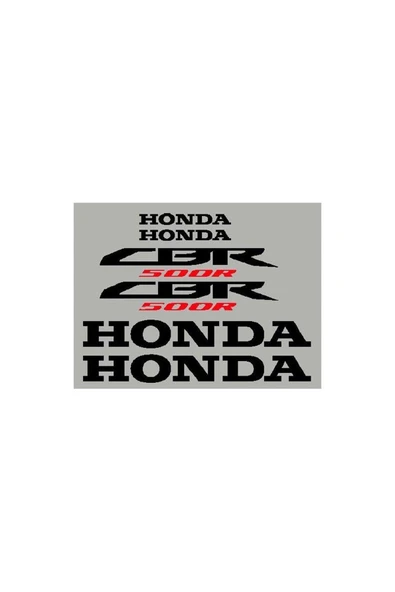 Ftmoto  Honda CBR500R Takım Sticker Etiket Modeli