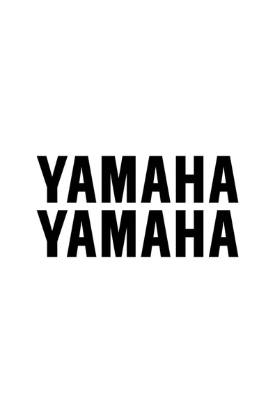 Ftmoto  YAMAHA Yazılı Mini Sticker Etiket Modeli