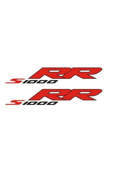 Ftmoto  Bmw S1000rr Yazılı Sticker Etiket Modeli 3