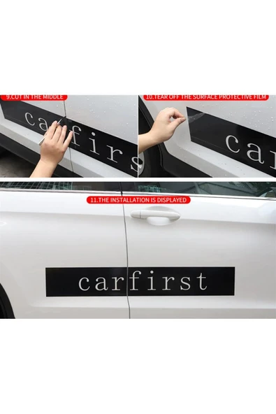 Ftmoto  Opel Astra Yan Kapı ve Ön Kaput Sticker Etiket Modeli - 5