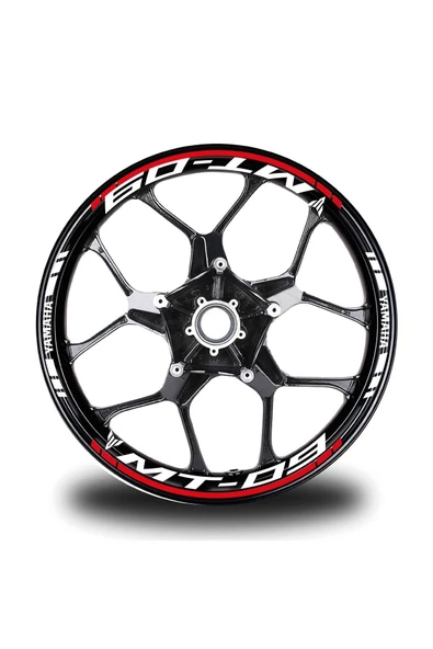 Ftmoto  Sarı Yamaha Fz6 Takım Jant Sticker Etiket
