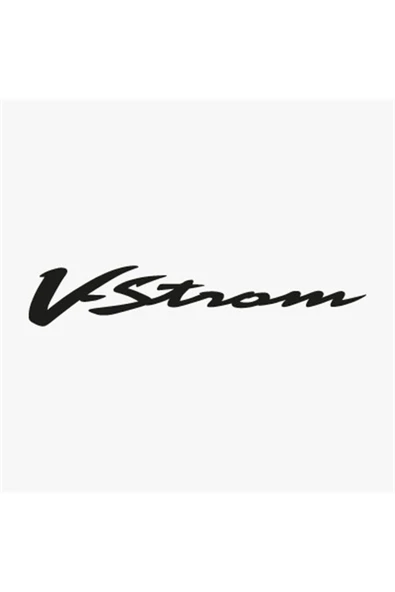 Ftmoto  V-Strom Yazı Sticker Etiket Modeli